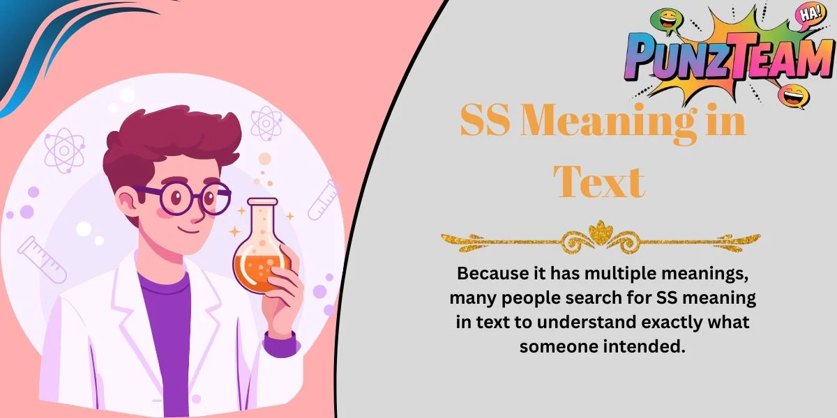 SS Meaning in Text