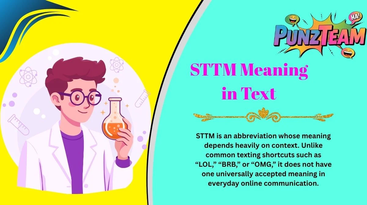STTM Meaning in Text