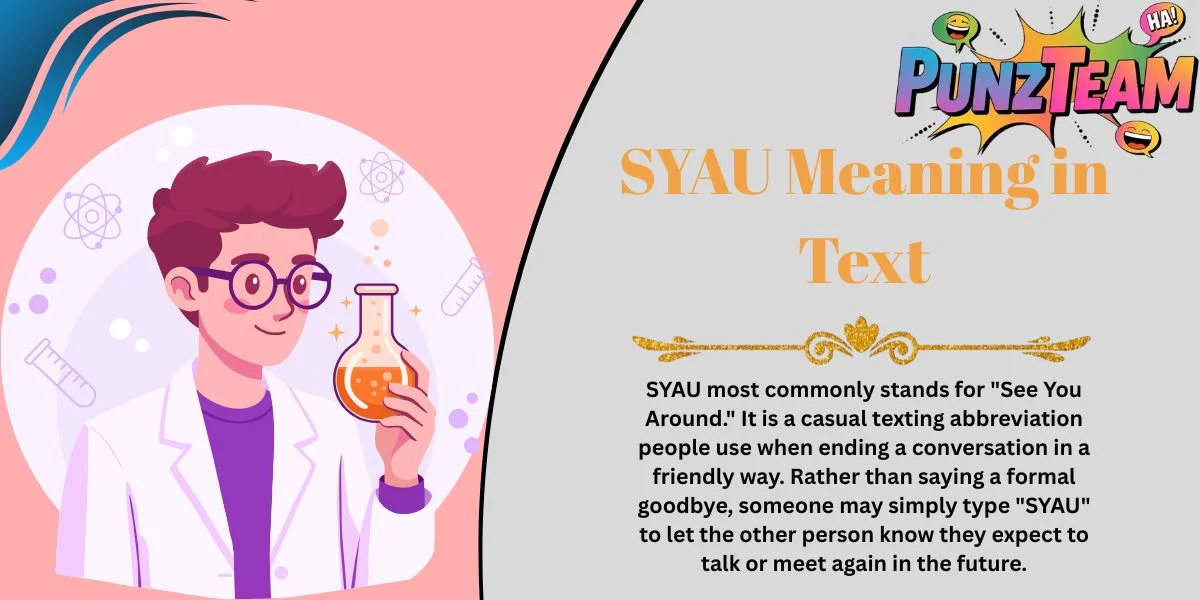 SYAU Meaning in Text
