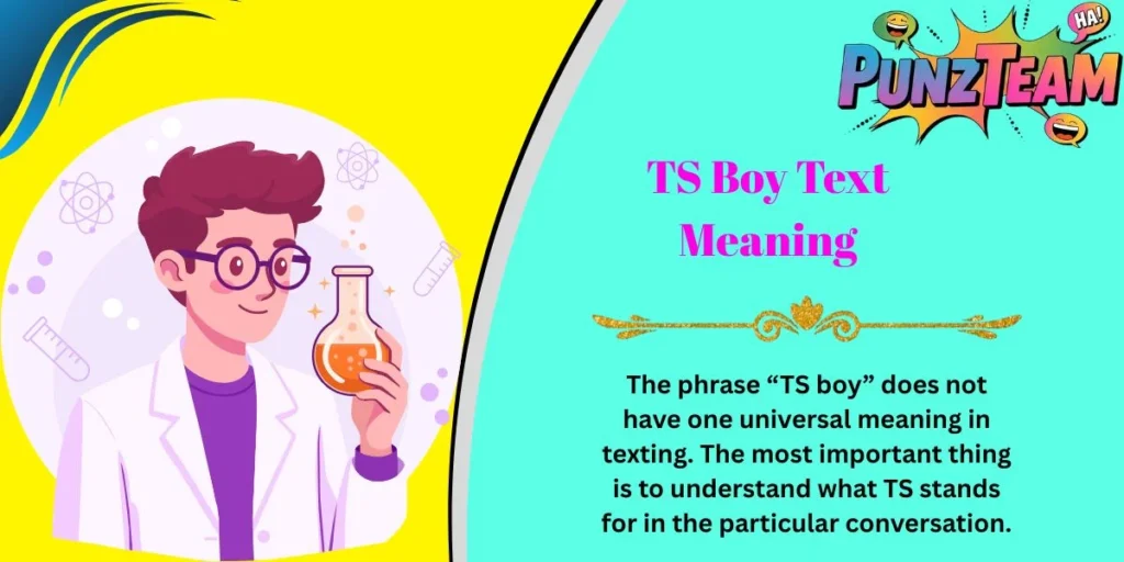 TS Boy Text Meaning