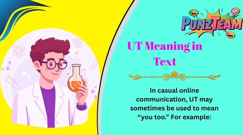 UT Meaning in Text