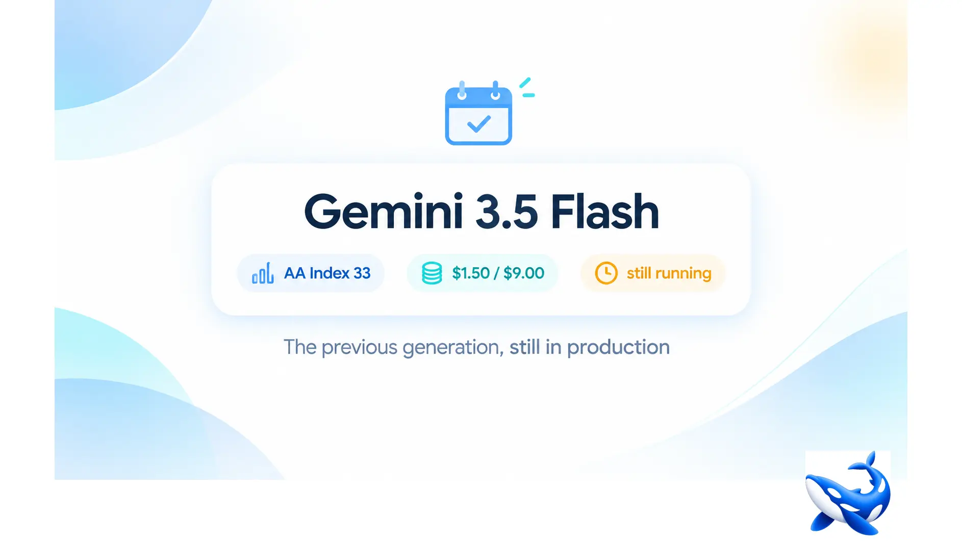 Gemini 3.5 Flash The Previous Generation Is Still Running